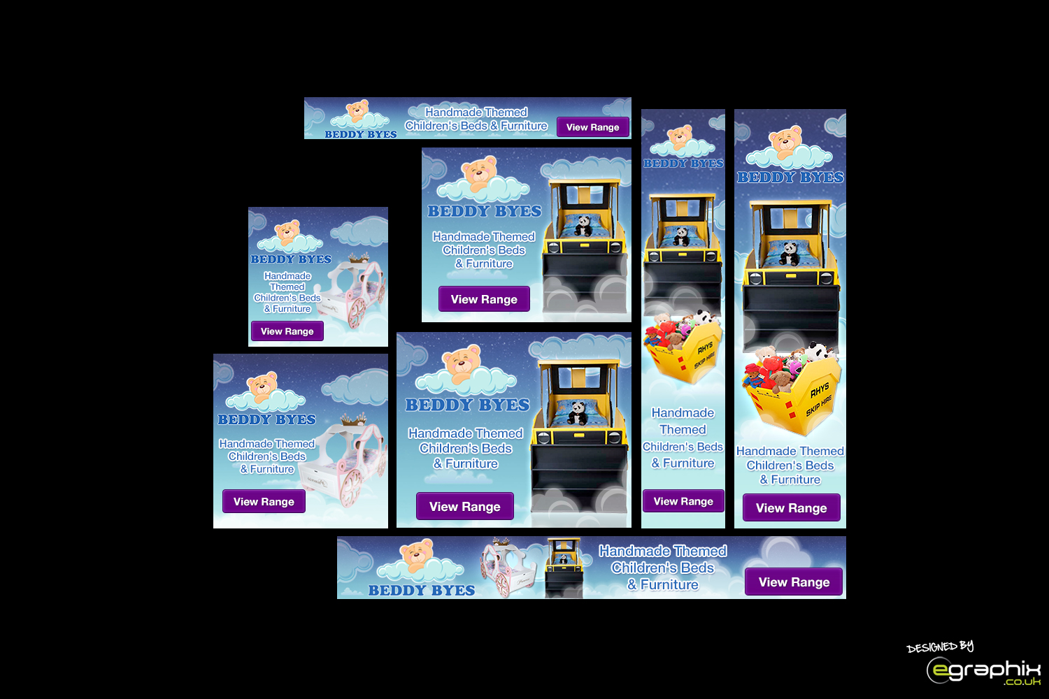 Beddy Byes - Banner Ads