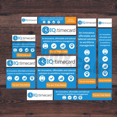 Banner Ads for IQ TimeCard